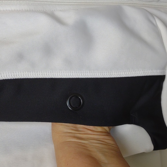 Adidas Women's Full Zip LS Stand Collar Snap HandWarmer Pockets Track Jacket Vtg - Picture 11 of 16